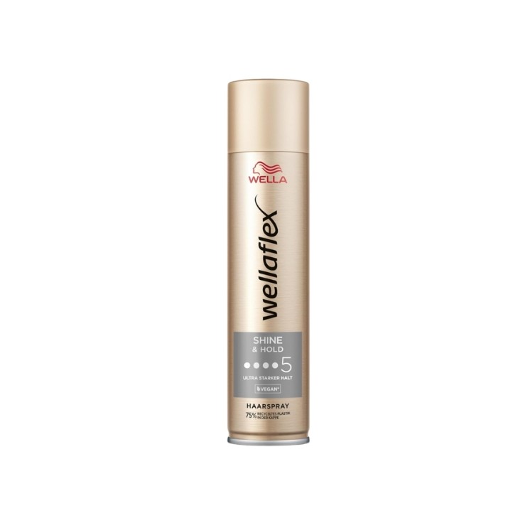 Wellaflex Shiny & Hold Hairspray / 5 / 250 ml