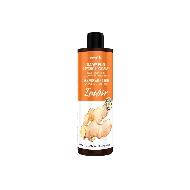 Venita trychologiczny Szampon do włosów Imbir 300 ml