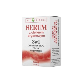 BioElixire Argan Oil Hair Serum UV Protection and Regeneration 20 ml