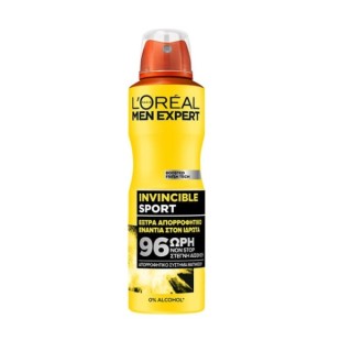 L'oreal Men Expert Dezodorant w spray'u Invincible Sport 150 ml L'oreal Men Expert Dezodorant w spray'u Invincible Sport 150 ml