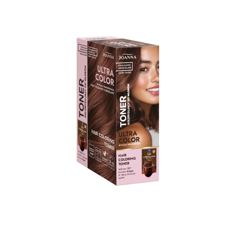 Joanna Ultra Color Hair Toner Cinnamon Chocolate 100 g