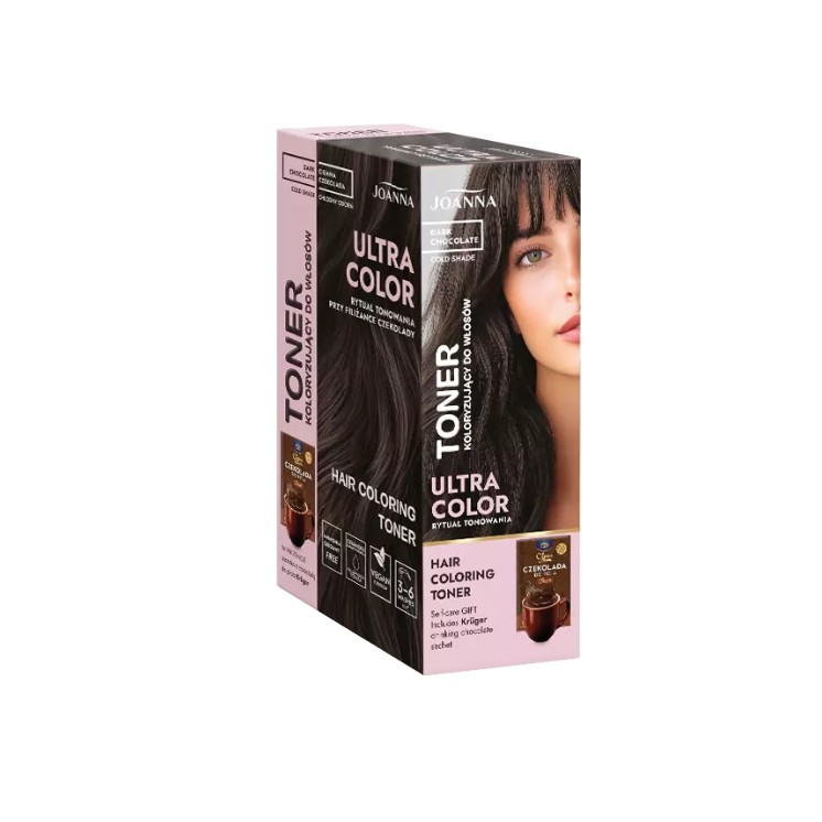 Тонік для волосся Joanna Ultra Color, Dark Chocolate , 100 г