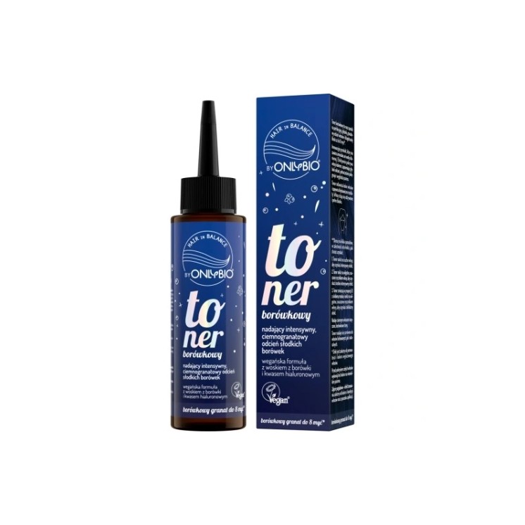OnlyBio Hair in Balance Blueberry Hair Toner 100 ml