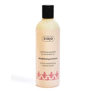 Ziaja Cashmere Strengthening Hair Shampoo Cashmere Treatment with Amaranth Oil 300 ml