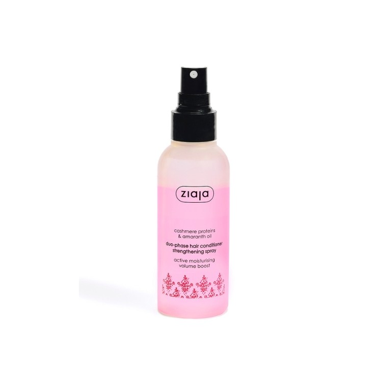 Ziaja Cashmere Two-Phase Spray Conditioner for Strengthening Cashmere Treatment with Amaranth Oil 125 ml