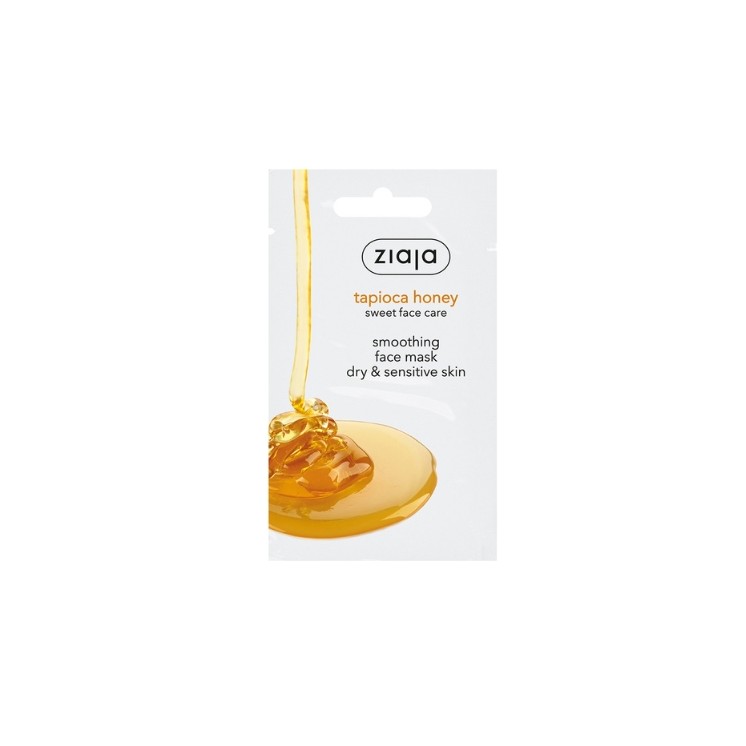 Ziaja Smoothing face mask with honey and tapioca for sensitive skin 7 ml