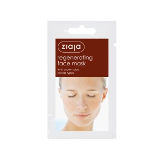 Ziaja Regenerating face mask with brown clay 7 ml
