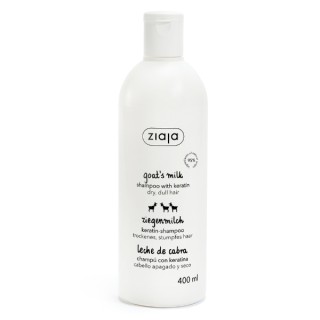 Ziaja Kozie Mleko Szampon do włosów z keratyną 400 ml