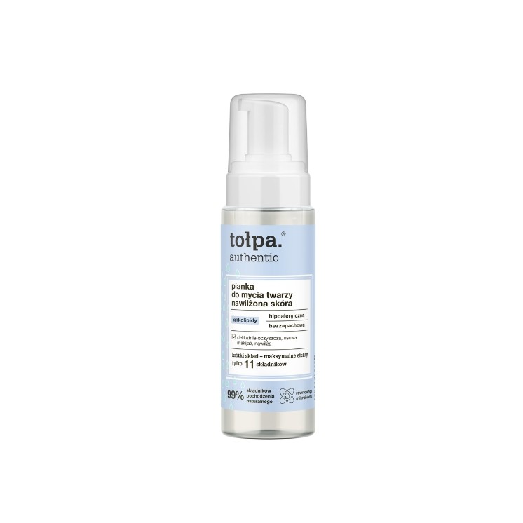 Tołpa Authentic Facial Cleansing Foam Moisturizing Skin 150 ml