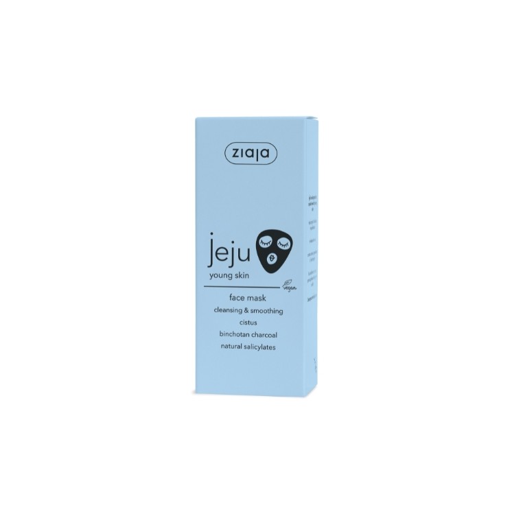Ziaja Jeju Black Face Mask for Skin Imperfections 50 ml