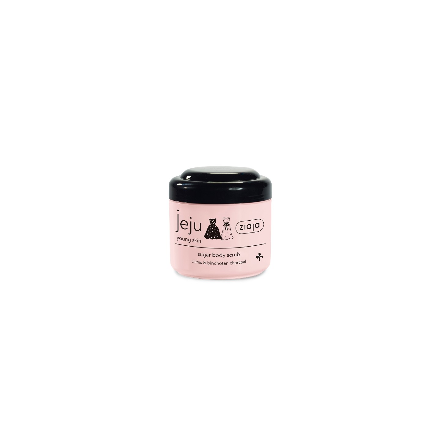 Ziaja Jeju czarny cukrowy Peeling do ciała 200 ml Ziaja Jeju czarny cukrowy Peeling do ciała 200 ml