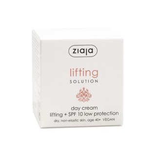 Денний крем для обличчя Ziaja Lifting solution з ліфтингом + УФ 50 мл