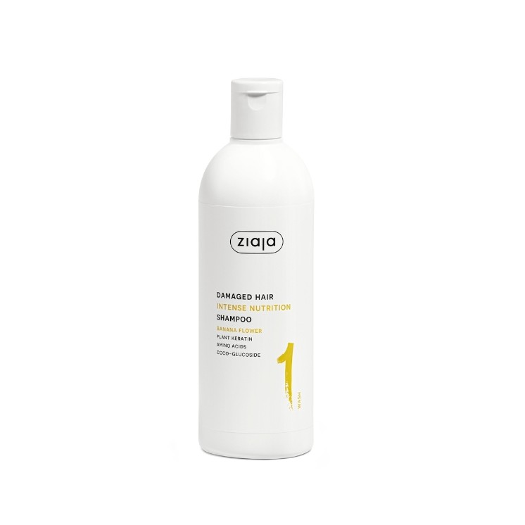 Ziaja Kwiat bananowca Szampon do wlośow odżywienie 400 ml