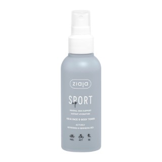 Ziaja Sport Up Aqua - body and face tonic spray 120 ml