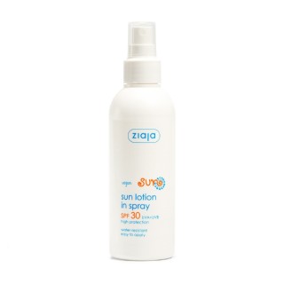 Ziaja Sun Moisturizing Sunscreen Spray Milk SPF30 UVA + UVB High Protection 170 ml