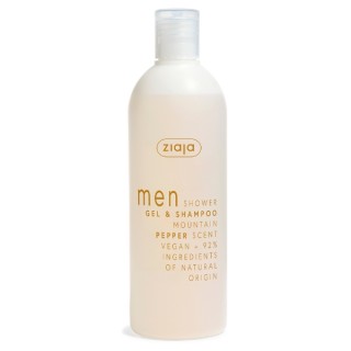 Ziaja Yego Shower Gel and Hair Shampoo Mountain Pepper 400 ml