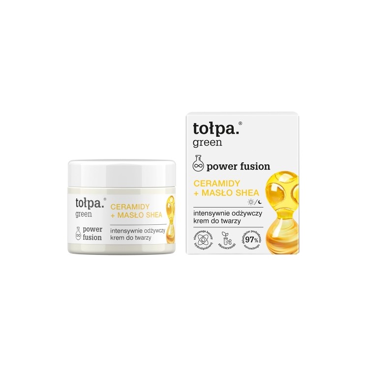 Tołpa Green Power Fusion Intensively Nourishing Face Cream Ceramides + Shea Butter 50 ml