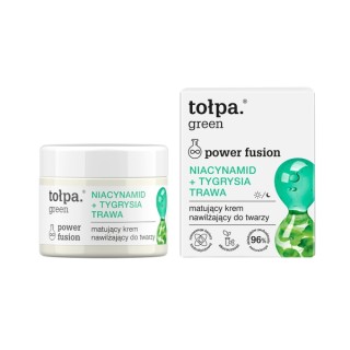 Tołpa Green Power Fusion Intensively Brightening Face Cream Niacinamide + Tiger Grass 50 ml