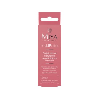Miya Cosmetics myLIPelixir Naturally Filling Lip Oil with Rose Tripeptide 10 g