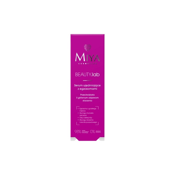 Miya Cosmetics BEAUTY .lab Firming Facial Serum with Exosomes 30 ml