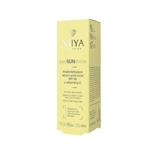 Miya Cosmetics eyeSUNshine Illuminating Eye Serum with Vitamin C SPF50 15 ml