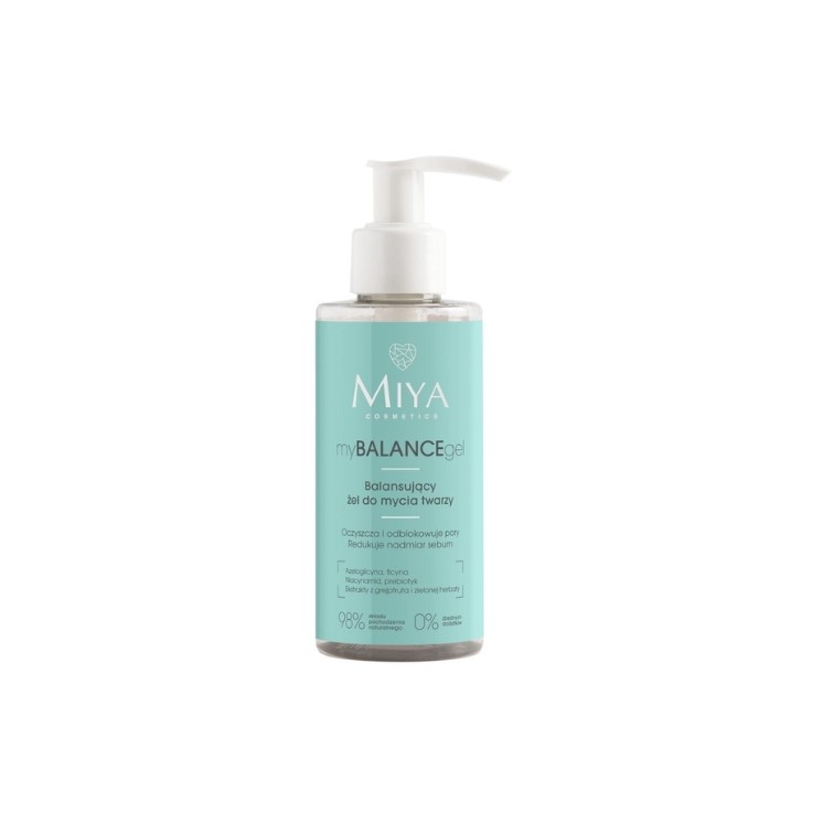Miya Cosmetics myBALANCEgel Balancing Facial Cleansing Gel 140 ml