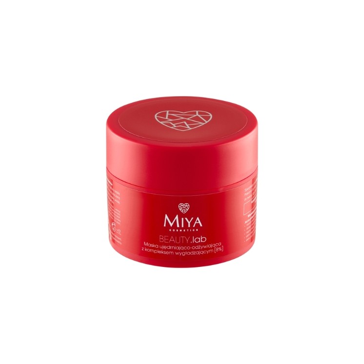 Miya Cosmetics BEAUTY .lab Firming and Nourishing Face Mask with Smoothing Complex 50 ml