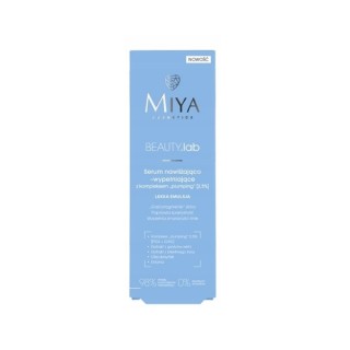 Miya Cosmetics BEAUTY.lab Serum nawilżająco - wypełniające z kompleksem "plumping" 2,5% Lekka emulsja 30 ml