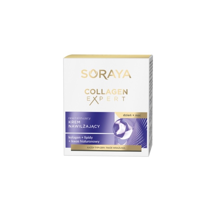 Зволожувальний крем для обличчя Soraya Collagen Expert 50 мл