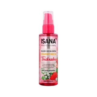 Isana Professional Black Elderberry & Strawberry Oil for Dry and Damaged Hair 100 ml