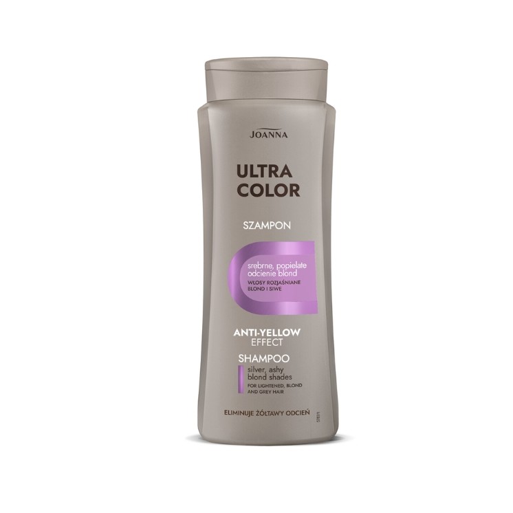 Joanna Ultra Color Shampoo for hair silver shades of blond 400 ml