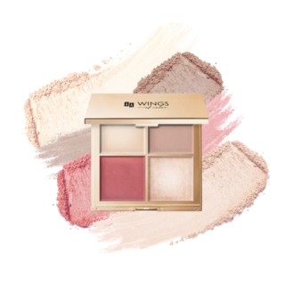 Палетка для контурування AA Wings of Color Star Secrets Gold 4x4, 5 г