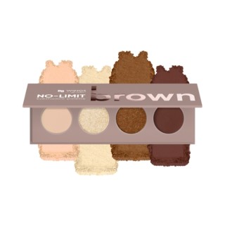 AA Wings of Color No Limit Volume Eyeshadow Palette Brown 4g