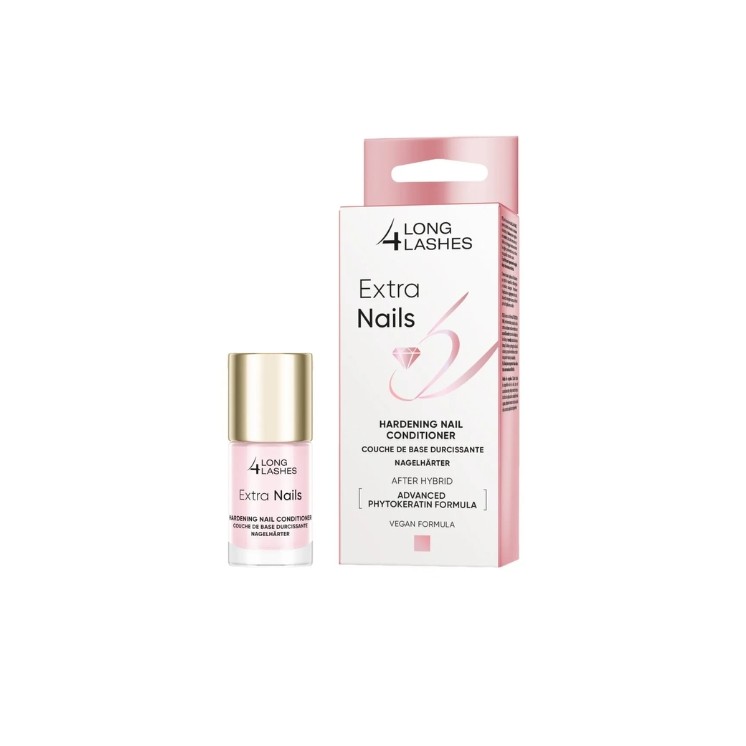 Long 4 Lashes Extra Nails Harddening Strengthening Nail Conditioner 10 ml