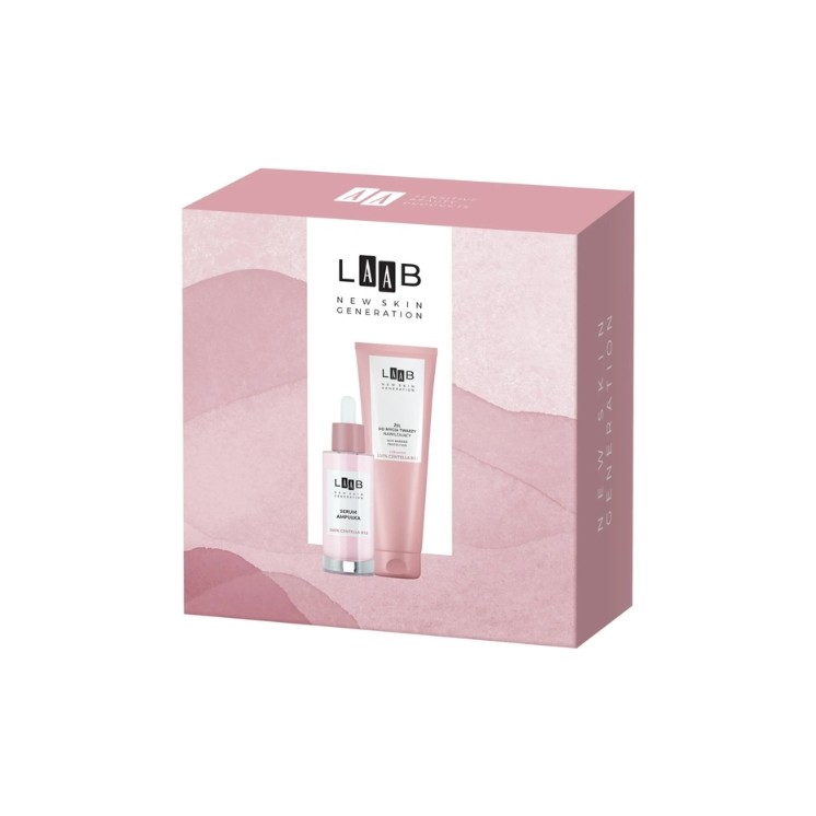 Різдвяний набір AA LAAB Centella B12: сироватка-ампула + гель для очищення обличчя