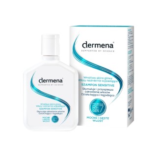 Dermena Sensitive Shampoo for sensitive scalp and excessive hair loss 200 ml