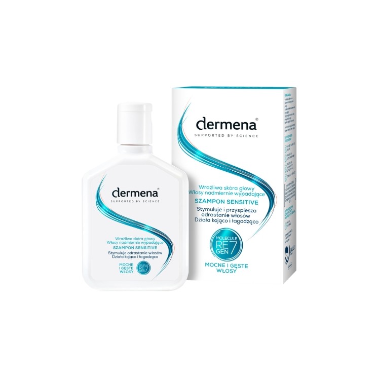 Dermena Sensitive Shampoo for sensitive scalp and excessive hair loss 200 ml
