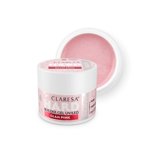 Claresa ТВЕРДИЙ ТА ЛЕГКИЙ МОДЕЛЬНИЙ ГЕЛЬ GLAM PINK 45 г