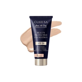 Claresa Moisturizing Foundation with SPF50 1W Light Warm 30 ml