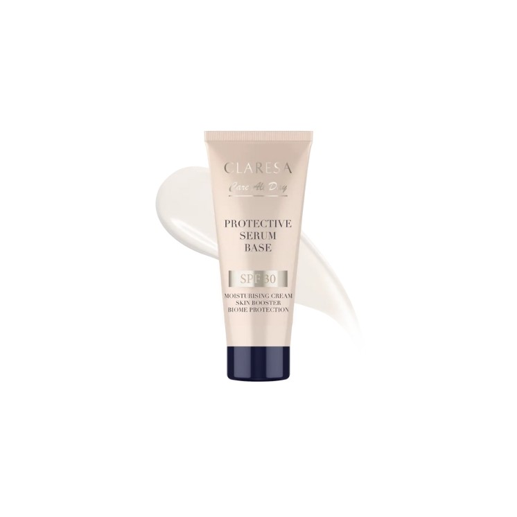 Зволожуюча сироватка-основа для обличчя Claresa з SPF30 30 мл