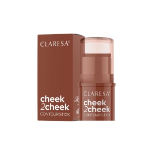 Кремовий бронзатор-стік Claresa Cheek2Cheek /01/ Neutral Sand 5 , 5 g
