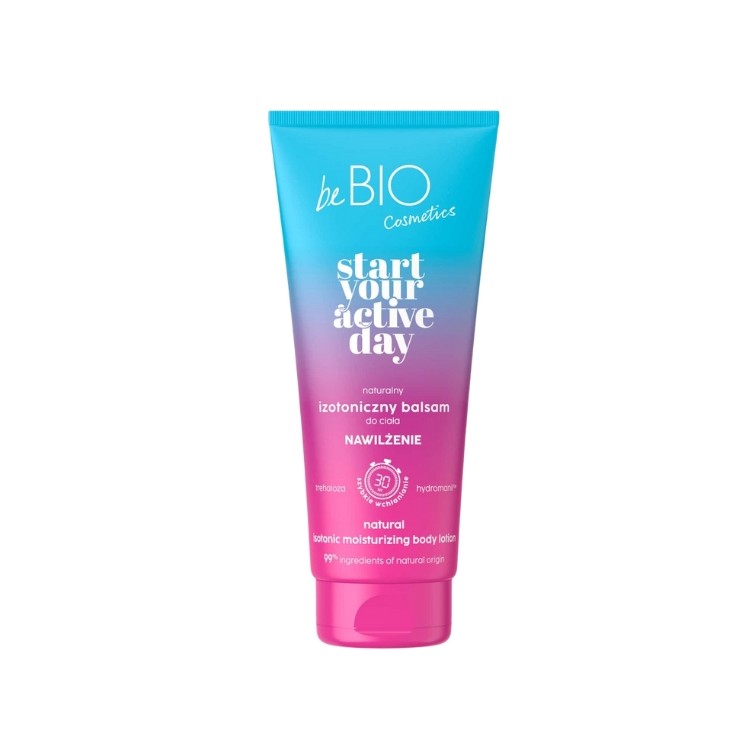 BeBio Cosmetics Natural Isotonic Body Balm START YOUR ACTIVE DAY Moisturizing 200 ml