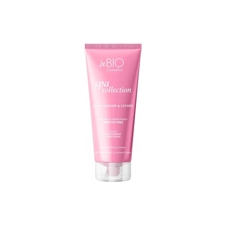 BeBio Cosmetics Natural Moisturizing Hand Cream Pink Jasmine & Lychee 50 ml