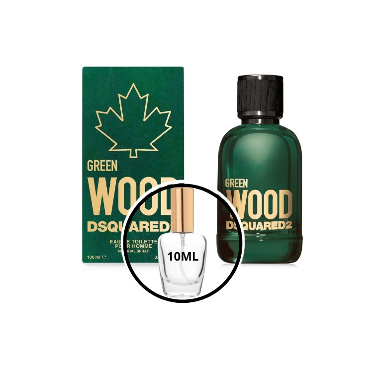Dsquared2 Green Wood Pure Homme Eau de Toilette for Men 10 ml