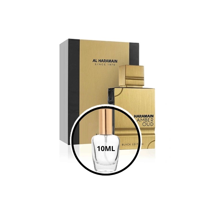Al Haramain Amber Oud Black Edition Eau de Parfum for women and men 10 ml