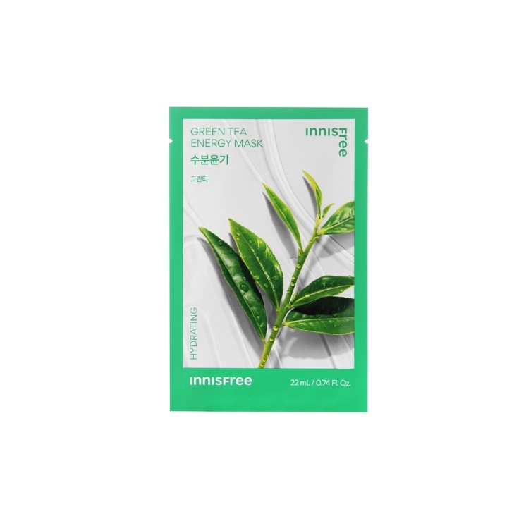 Innisfree Squeeze Energy Mask Green Tea Moisturizing Sheet Mask 22 ml