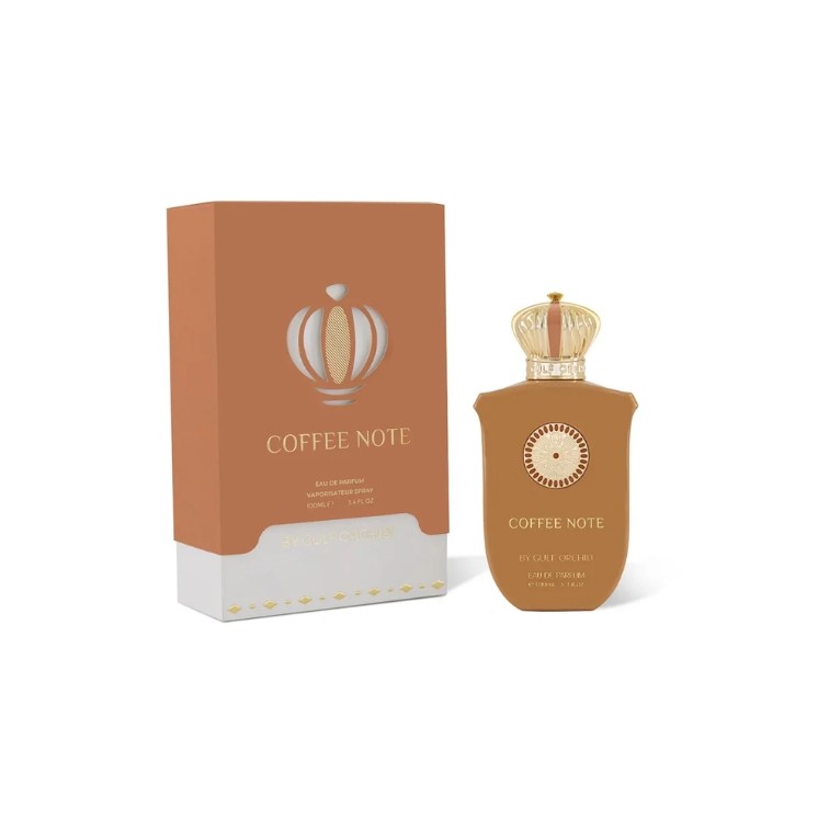Gulf Orchid Coffee Note Unisex Eau de Parfum for Women and Men 100 ml