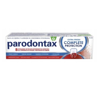 Parodontax Extra Fresh Complete Protection Pasta do zębów z fluorkiem 75 ml Parodontax Extra Fresh Complete Protection Pasta do zębów z fluorkiem 75 ml