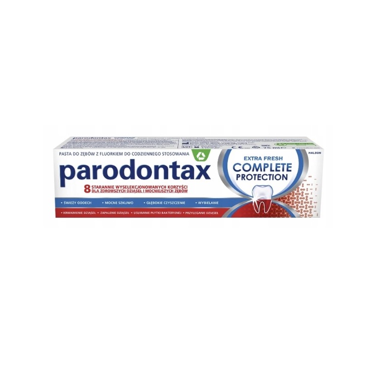 Parodontax Extra Fresh Complete Protection Toothpaste with Fluoride 75 ml
