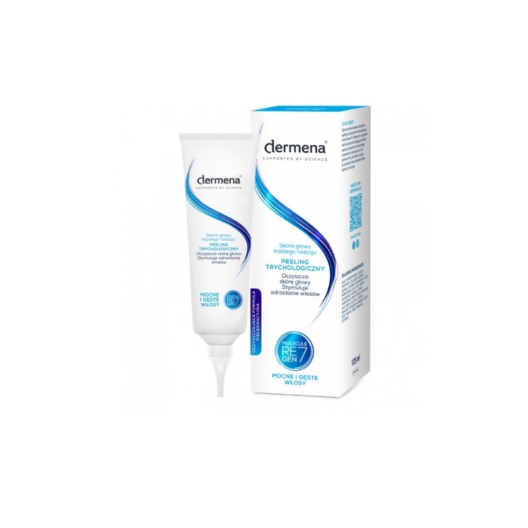 Трихологічний Peeling для очищення шкіри голови Dermena Hair Care 125 мл